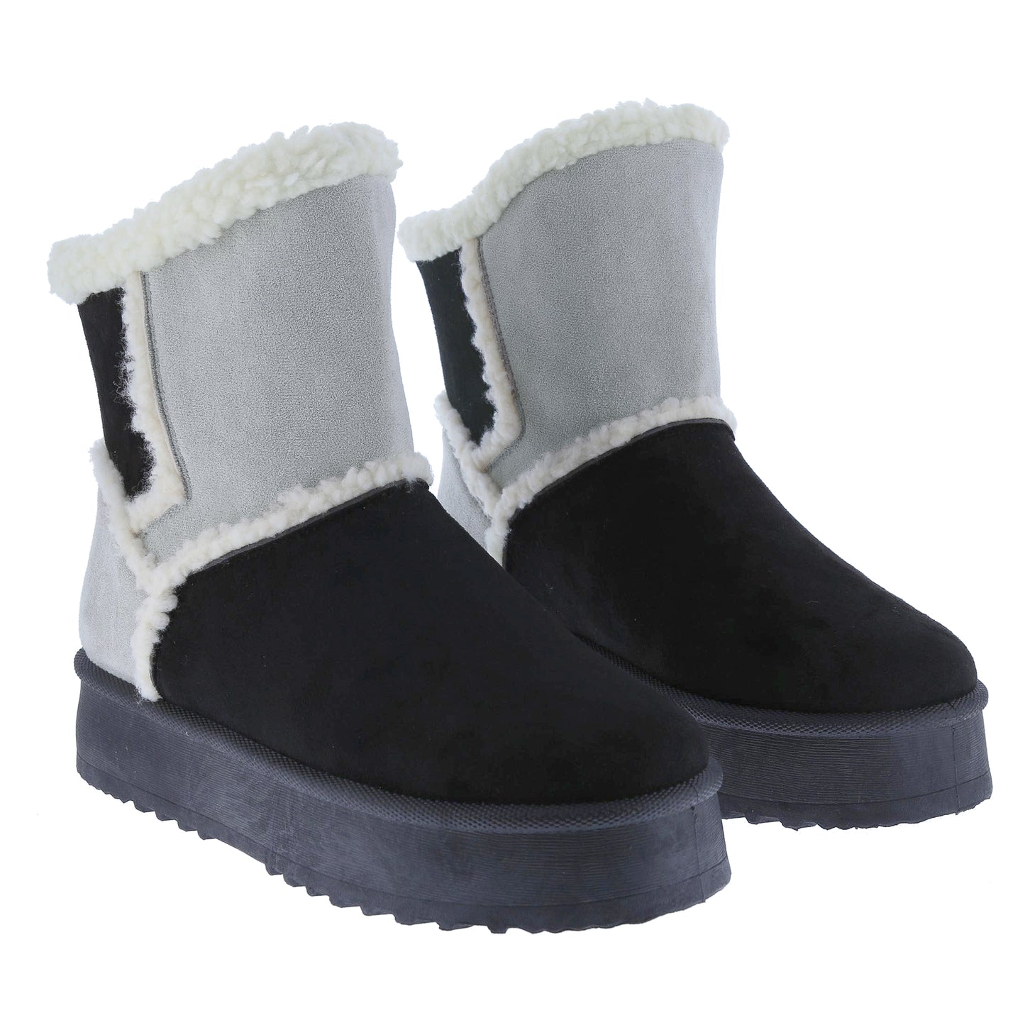 Women's Warm Winter Ankle Boots: Cozy Platform Snow Boots with Thick Soles
