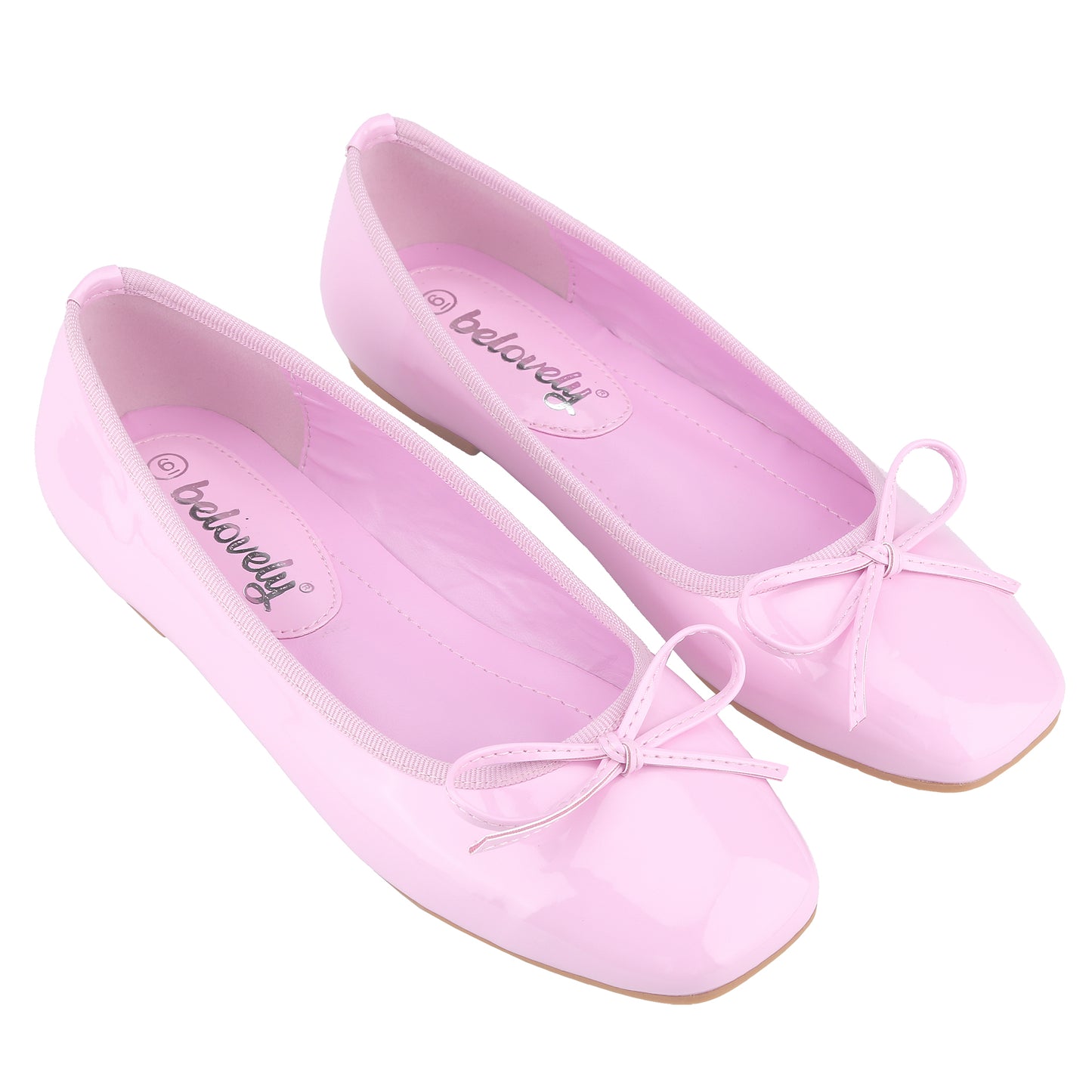 Mary Jane Flat Shoes for Women Non-Slip Ballet Flats with Bow Decoration, Comfortable Walking Shoes