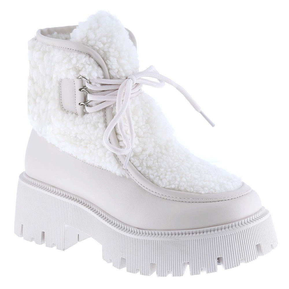 Women's autumn and winter short boots, round toe thick-soled thick-heeled boots, plush warm and comfortable ankle boots, party Christmas snow boots