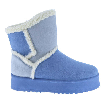Women's Warm Winter Ankle Boots: Cozy Platform Snow Boots with Thick Soles